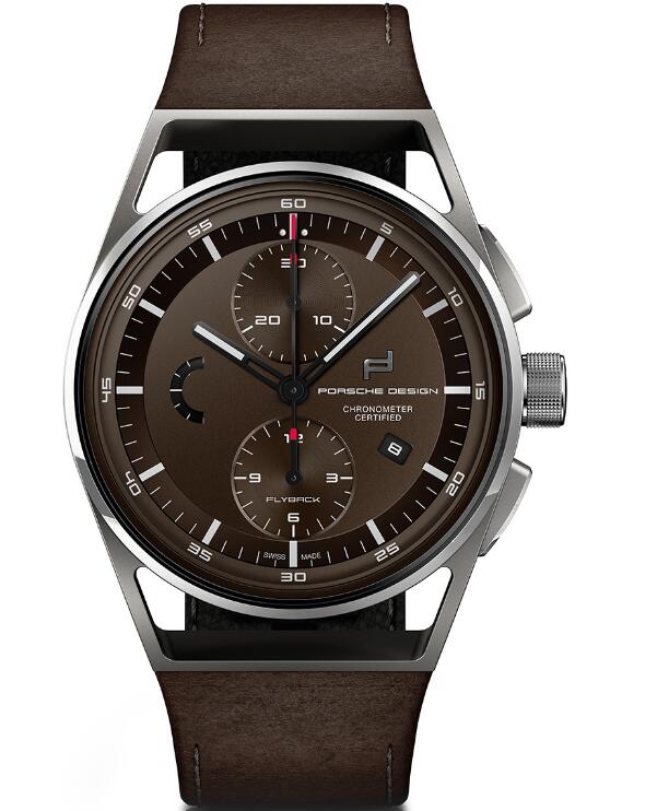 wholesale Porsche Design 1919 Chronotimer Flyback-Brown Leatherwatches